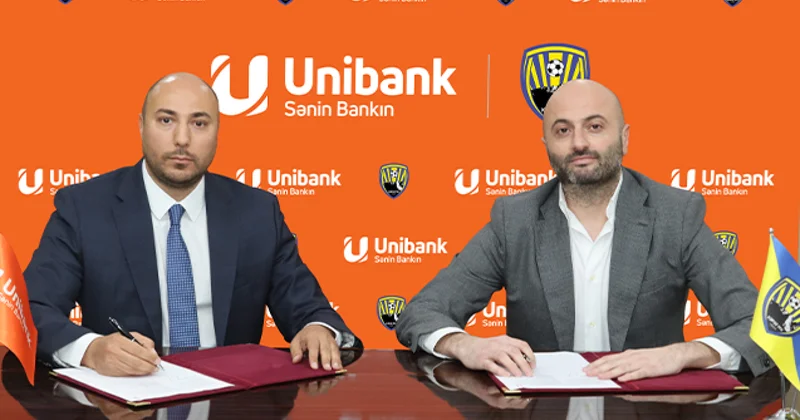 Unibank Kəpəz Futbol Klubunun sponsoru oldu FOTOLAR