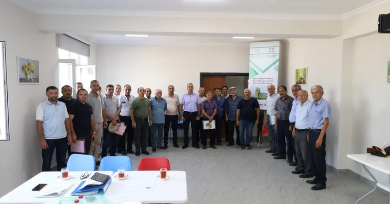 İqlim dəyişmələrinin aqrar sahəyə təsirinə dair maarifləndirmə təlimi keçirilib FOTOLAR