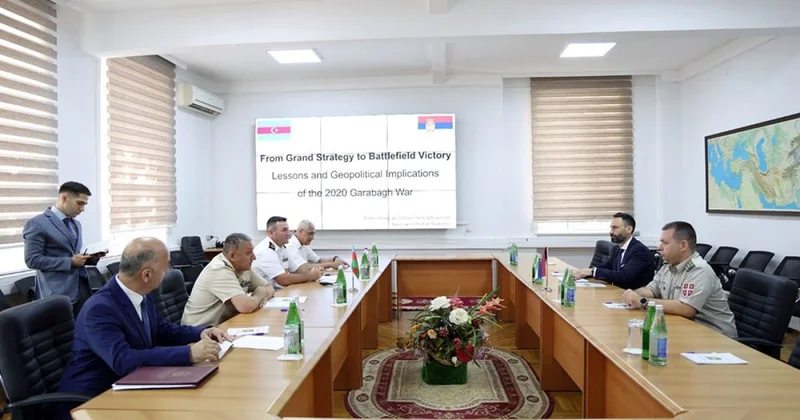 Serbiya nümayəndə heyəti Azərbaycanda səfərdə olub