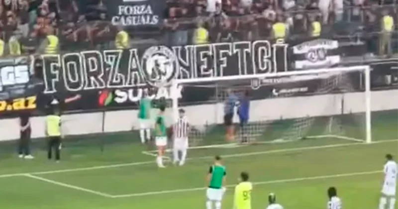 “Neftçi”nin məğlubiyyətindən sonra gərgin anlar Video