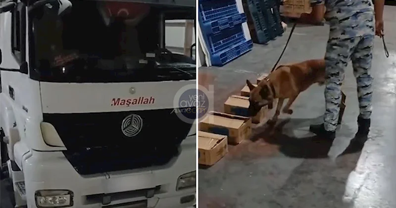 “Şahtaxtı” gömrüyündə TIR dan 54 kq metanfetamin tapıldı Video