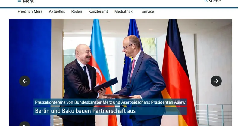 Prezident İlham Əliyevin Berlinə rəsmi səfəri Almaniya və dünya mediasının diqqət mərkəzindədir