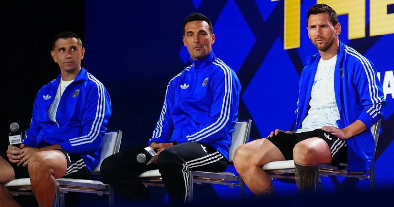 Aquero: Messi DÇ finalında Skaloni ilə mübahisə edib