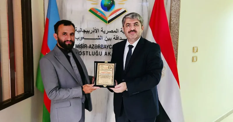 Misirdə fəaliyyət göstərən azərbaycanlı alim Seymur Nəsirov Əfqanıstan Tələbələr Birliyi tərəfindən təltif olunub