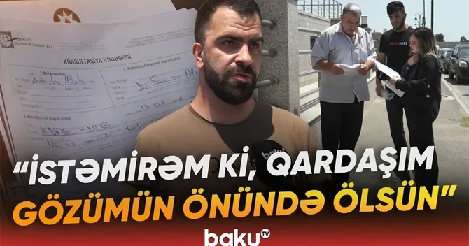 Qəflətən ölsə, kim cavab verəcək?! Kritik əməliyyatı edəcək həkim məzuniyyətə çıxıb?