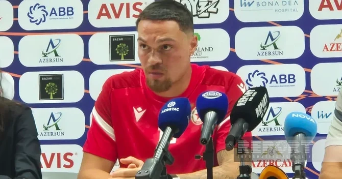 ÇSKA nın futbolçusu Joel Zvartz: Qarabağ a qarşı hücum futbolu oynayacağıq