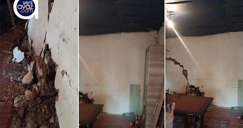 “Qaçqınkom” bizi köçürmür, hər an bu divar uşaqların üstünə uça bilər” Fotolar + Açıqlama