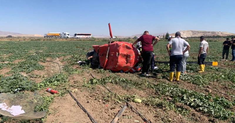 Ankarada təlim helikopteri qəzaya düşdü Ölən var Yenilənib