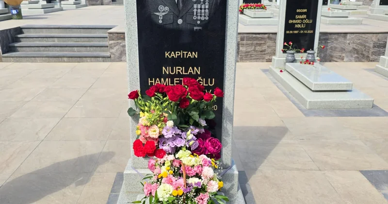 Xüsusi Təyinatlı Qüvvələrin kapitanı, şəhid Nurlan Mustafayevin mövludu münasibətilə məzarı ziyarət olunub FOTO