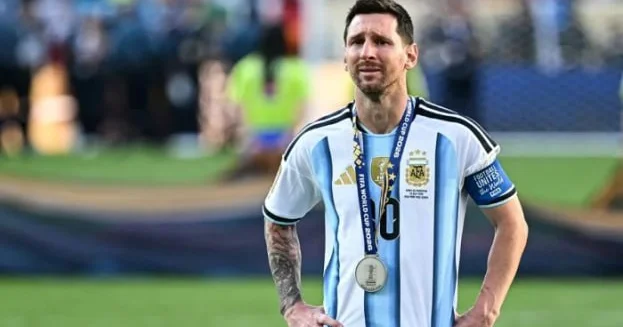 Messi ilə belə vidalaşdılar VİDEO