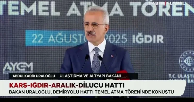 Uraloğlu: Qars Iğdır Aralık Dilucu dəmir yolu xətti Türkiyəni Zəngəzura bağlayacaq
