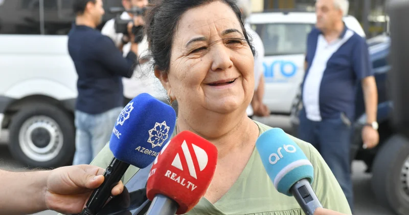Xıdırlı sakini: Çox xoşbəxtəm ki, 65 yaşımda öz doğma kəndimə qayıdıram