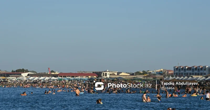 Çimərliklərdə gözlənilən hava şəraiti və suyun temperaturu AÇIQLANDI