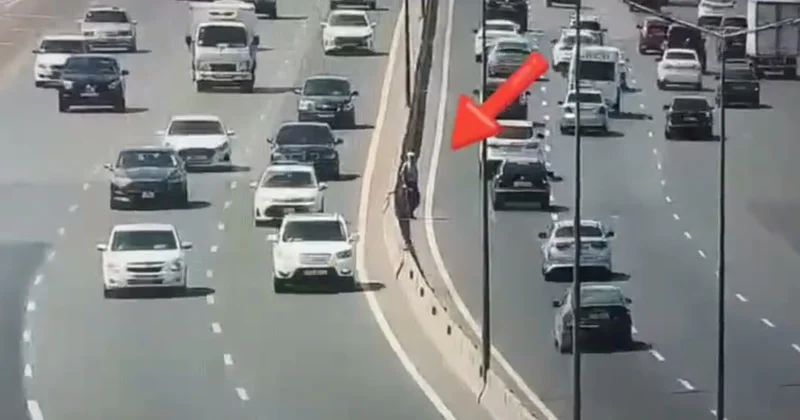 Yolu qadağan edilmiş yerdən keçən piyada canından oldu ANBAAN VİDEO