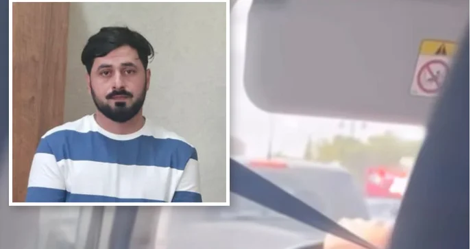 Taksi sürücüsü davranış qaydalarını pozdu Həbs olundu FOTO