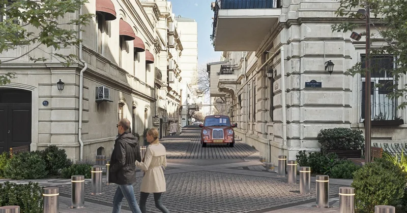 Bakıda bu küçəyə avtomobillərin daxil olması QADAĞAN EDİLİR