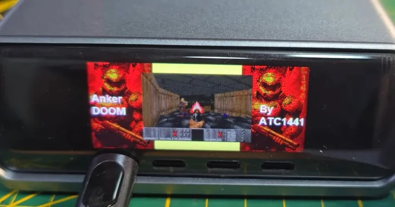 Игру Doom запустили на зарядке