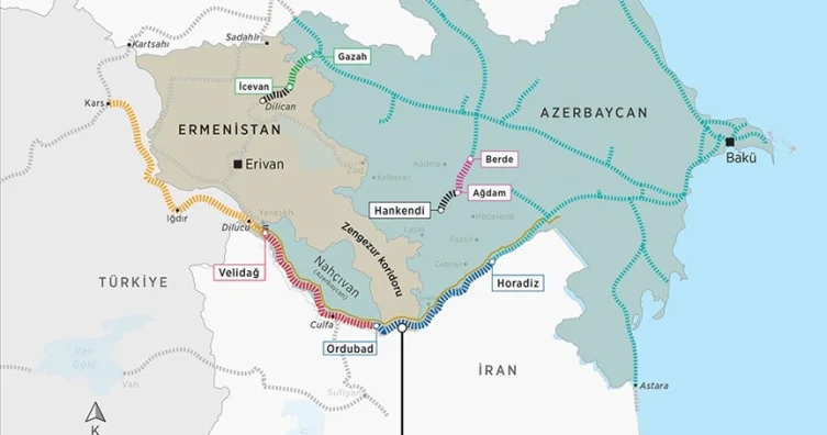 Iğdırda Zəngəzur dəhlizinin təməlqoyma mərasimi keçirilir