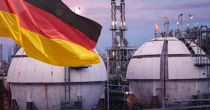 В Германии газовые хранилища заполнены лишь на 65 процентов