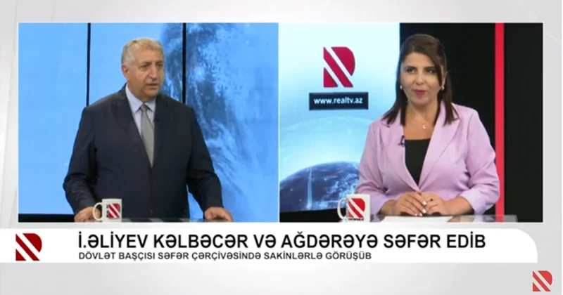 Qurban Sadıqov Prezidentin Kəlbəcər səfəri ilə bağlı sualları cavablandırıb
