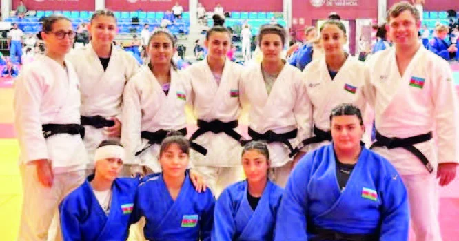 Cüdoçu qızlarımız İspaniya toplanışında