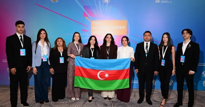 AKTİ MDB nin Birinci Könüllülər Forumunda Azərbaycanı təmsil edib