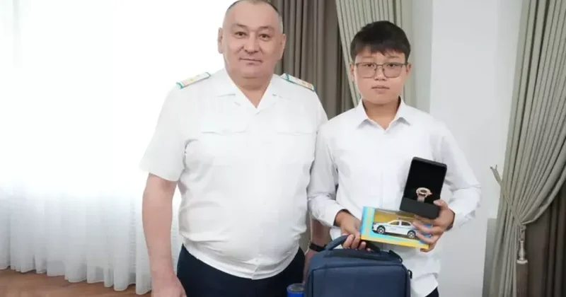 13 летний казахстанец спас маленького ребенка