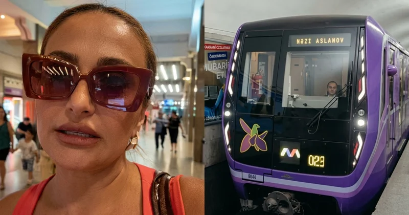 Bakı Metropolitenindən bloqerin şikayətinə cavab “Xətdən qatar çıxarılmayıb”
