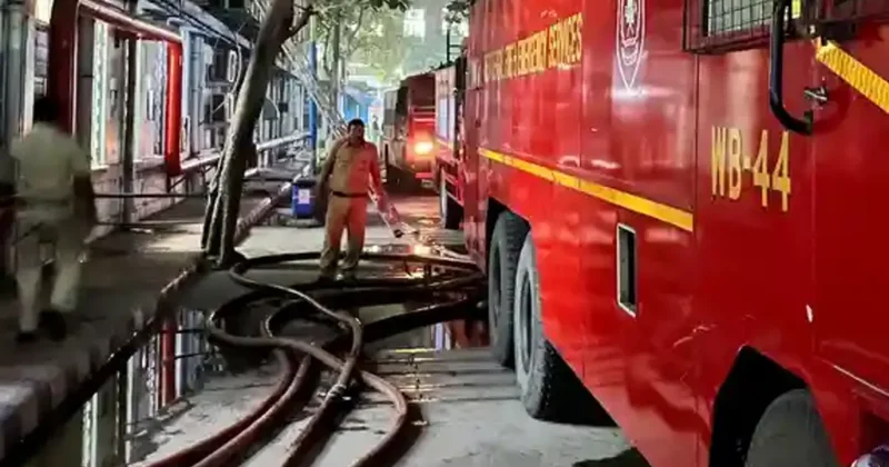 В Индии из за пожара в больнице один новорожденный погиб, двое получили ожоги