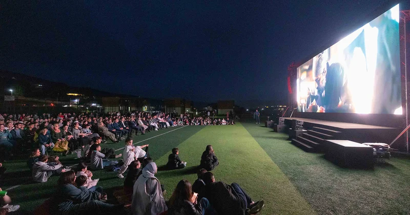 Daşkəsəndə milli kino seansı keçirildi Fotolar