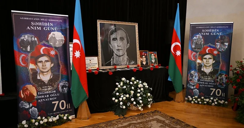 İsgəndər Aznaurovun xatirəsi anılıb FOTO