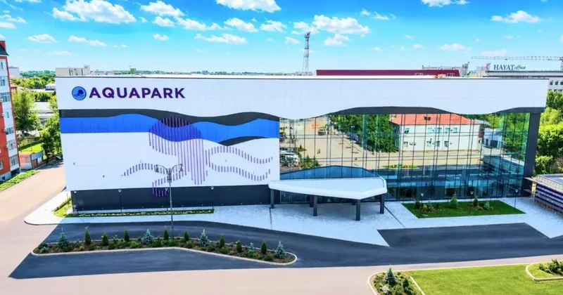 Крупнейший крытый аквапарк Казахстана открылся в Костанае