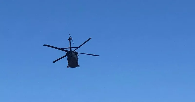 Крушение вертолета в Турции