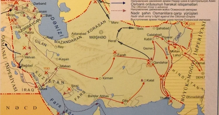 Azərbaycan tarixinin ən böyük imperiyasının xəritəsi paylaşılıb
