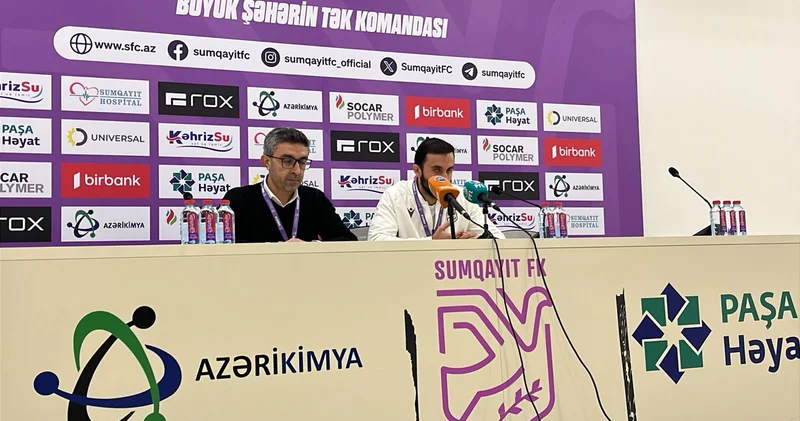“Sumqayıt”ın məşqçisi: “Bəxtimiz gətirdi”