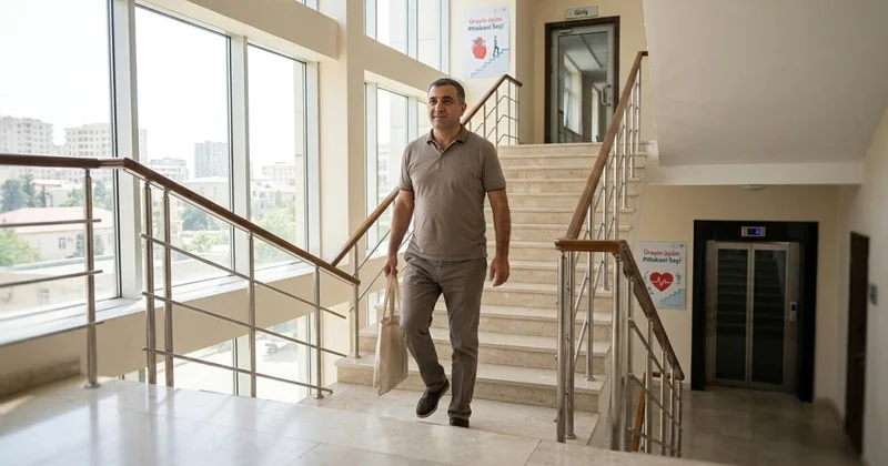 Pilləkənlə qalxmağın faydaları Sağlamlıq üçün təsirli vərdiş