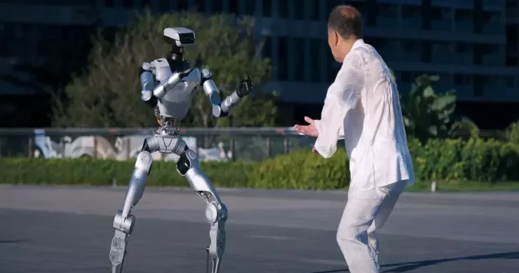 Çində robotların “Olimpiadası” başladı insanlarla yarışırlar