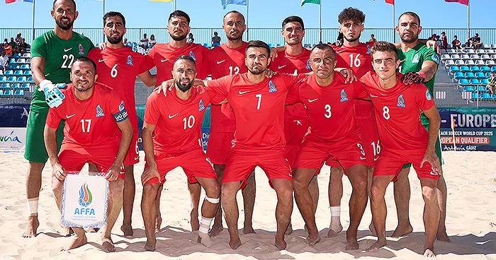 Çimərlik futbolu millimiz yenə qalib gəldi