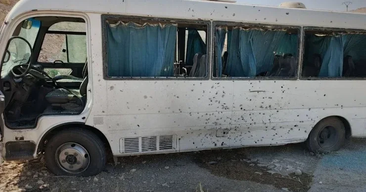 Dəməşqdə avtobus partladılıb