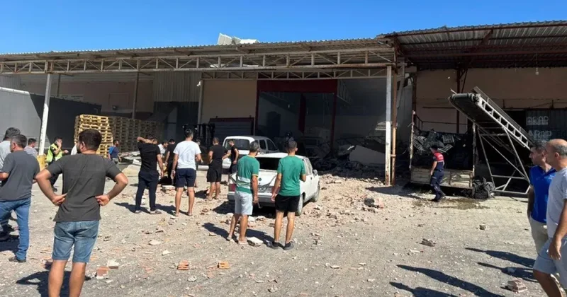 Взрыв на оптовом рынке в Анталье: есть пострадавшие