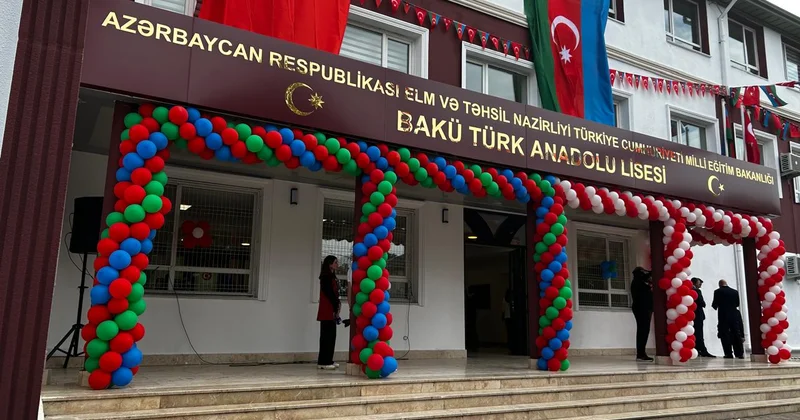 Bakı Türk Anadolu Liseyi Əhmədli Korpusunun açılış mərasimi keçirilir YENİLƏNİR/FOTOLAR