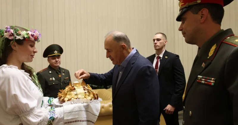 Минск встречает генерала Велиева