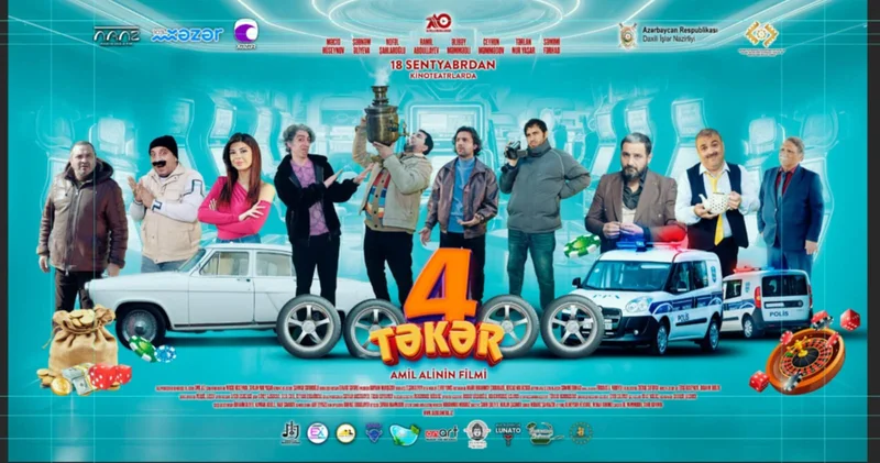 Nizami Kino Mərkəzində “4 TƏKƏR” filminin təqdimatı olub FOTOLAR