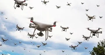 Dronlar Moskva və ətraf bölgələrə hücum edir.