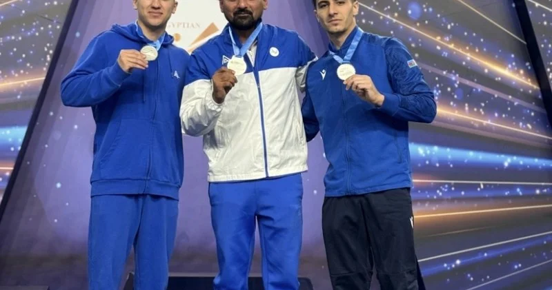 Gimnastlarımız Misirdə keçirilən beynəlxalq turnirdə gümüş medal qazanıblar