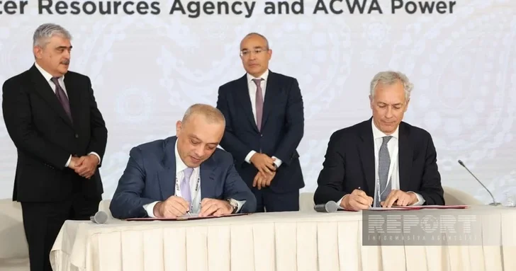 Азербайджан и ACWA Power запускают проект опреснения Каспийской воды подписано соглашение