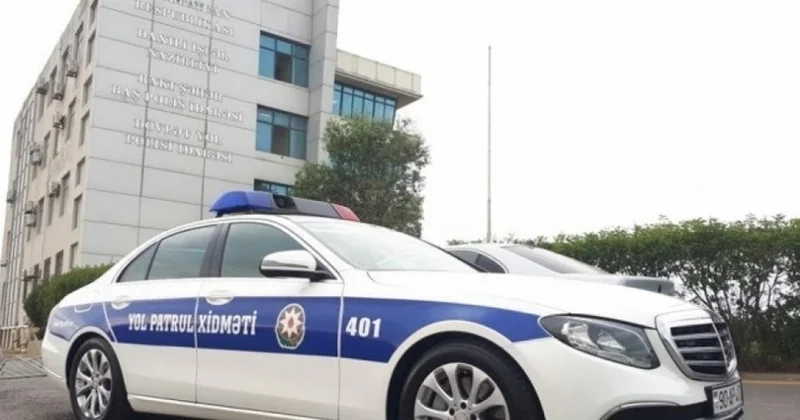 BDYPİ xəbərdarlıq edir: Yolun hərəkət hissəsində dayanarkən təhlükəsizlik qaydalarına əməl edin