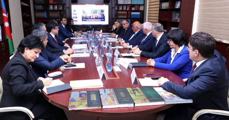 Gürcüstanda yaşayan azərbaycanlıların fəaliyyətinə dair müzakirələr aparılıb