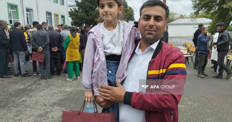 Həsənriz sakini: Köçkün düşəndə körpə idim, kəndə övladımla gəlmişəm