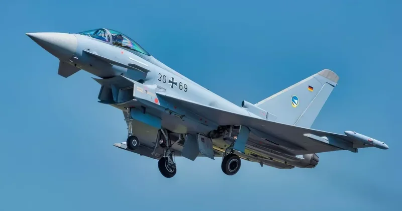 Германия модернизирует истребители Eurofighter